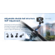  TELESIN Aluminum Alloy Camera Suction Cup Mount