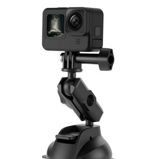 TELESIN Upgraded General Suction Cup Mount for Action Cameras