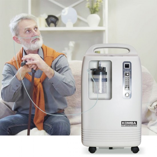 KOMBA PRO VITAL 5 – Oxygen Concentrator – Pure Oxygen up to 93% Generator 5L/min