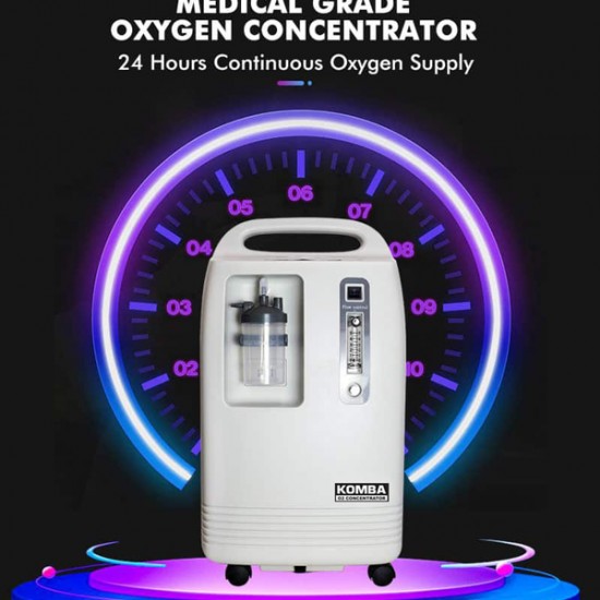 KOMBA PRO VITAL 5 – Oxygen Concentrator – Pure Oxygen up to 93% Generator 5L/min
