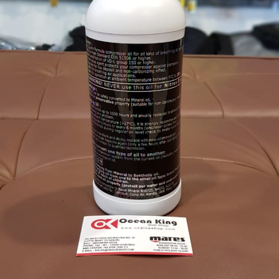 OLI SYNTHETIC KOM OIL FOR BREATHING AIR COMPRESSOR
