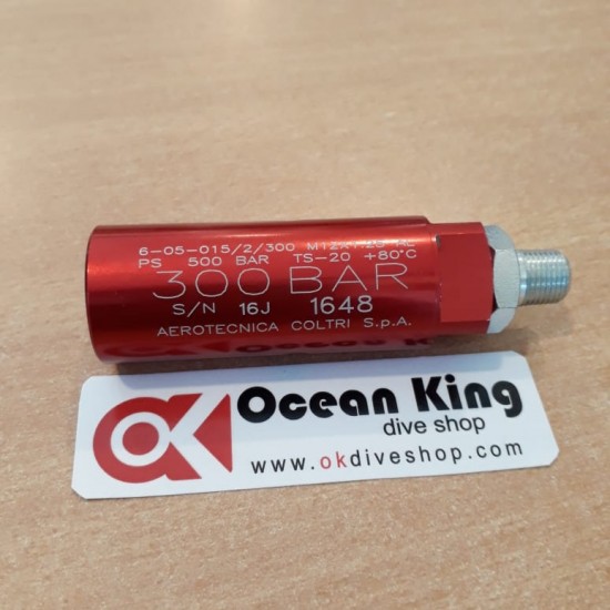 SPAREPART COMPRESSOR COLTRI FINAL SAFETY VALVE 300BAR
