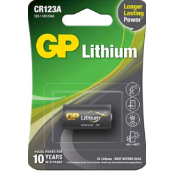 Battery Lithium GP CR123A