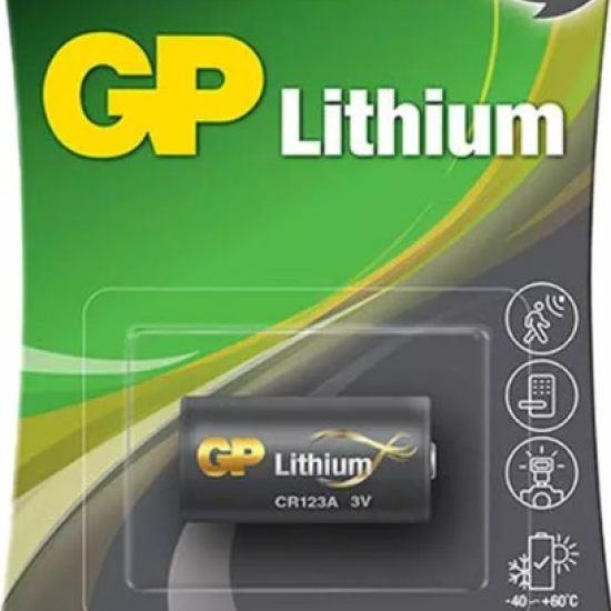 Battery Lithium GP CR123A
