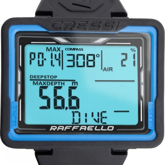 DIVE COMPUTER CRESSI RAFFAELLO WITH COMPASS