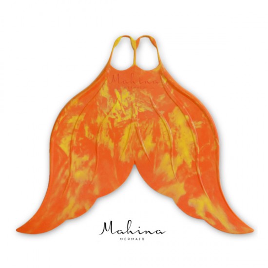 Mahina Mermaid Adults Fin - Rubber Monofins 