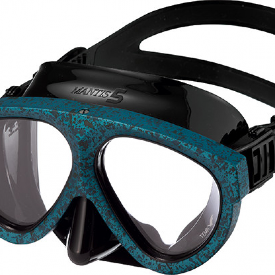 COMING SOON ! MASK MANTIS 5 BLACK SILICONE SEAWEED GREEN