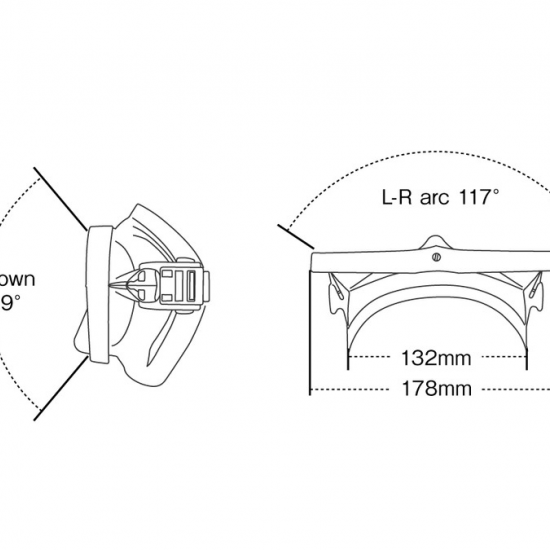 COMING SOON ! MASK MANTIS 5 BLACK SILICONE SEAWEED GREEN