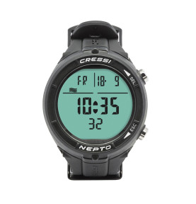 Dive Computer Cressi NEPTO Black KS841050 Dive Computer Cressi NEPTO Black KS841050