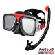 PAKET COMBOSET MASK + SNORKEL AMSCUD FORTEC 