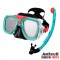 PAKET COMBOSET MASK + SNORKEL AMSCUD FORTEC 