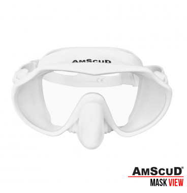 MASK AMCUD VIEW FRAMELESS SILICONE