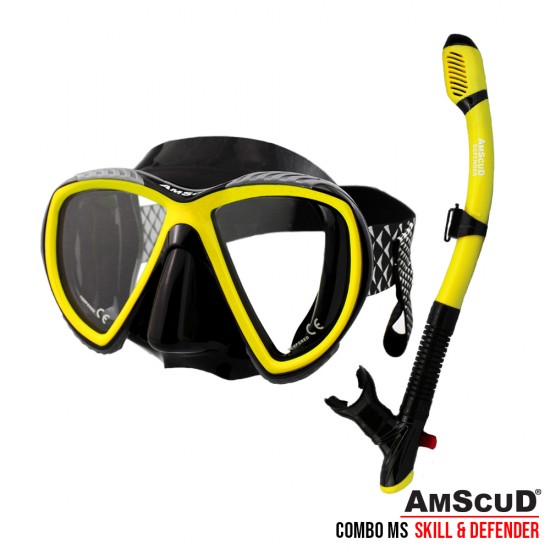 PAKET COMBOSET MASK + SNORKEL AMSCUD SKILL 