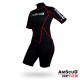 WETSUIT AMSCUD SHORTY X-FLOW RED 3MM