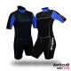 WETSUIT SHORTY AMSCUD X-LITE BLUE 3MM
