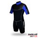 WETSUIT SHORTY AMSCUD X-LITE BLUE 3MM