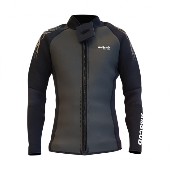 WETSUIT 2 PIECES AMSCUD SEAL SKIN ( TOP + PANTS )