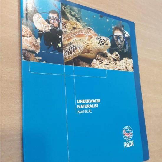 PADI SPECIALITY PAK UNDERWATER NATURALIST MANUAL W/PIC