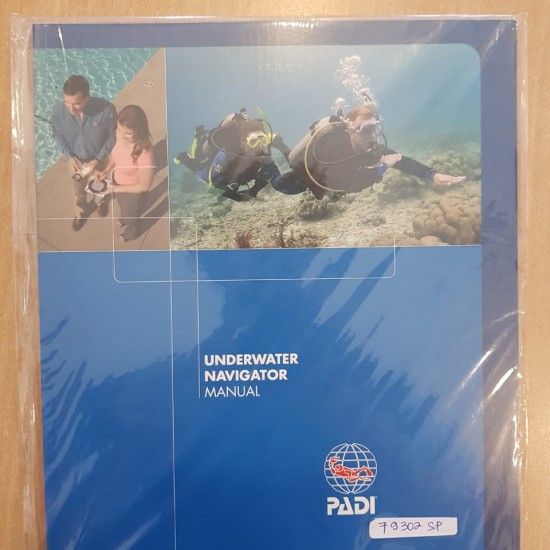 PADI SPECIALITY PAK UNDERWATER NAVIGATOR W/PIC
