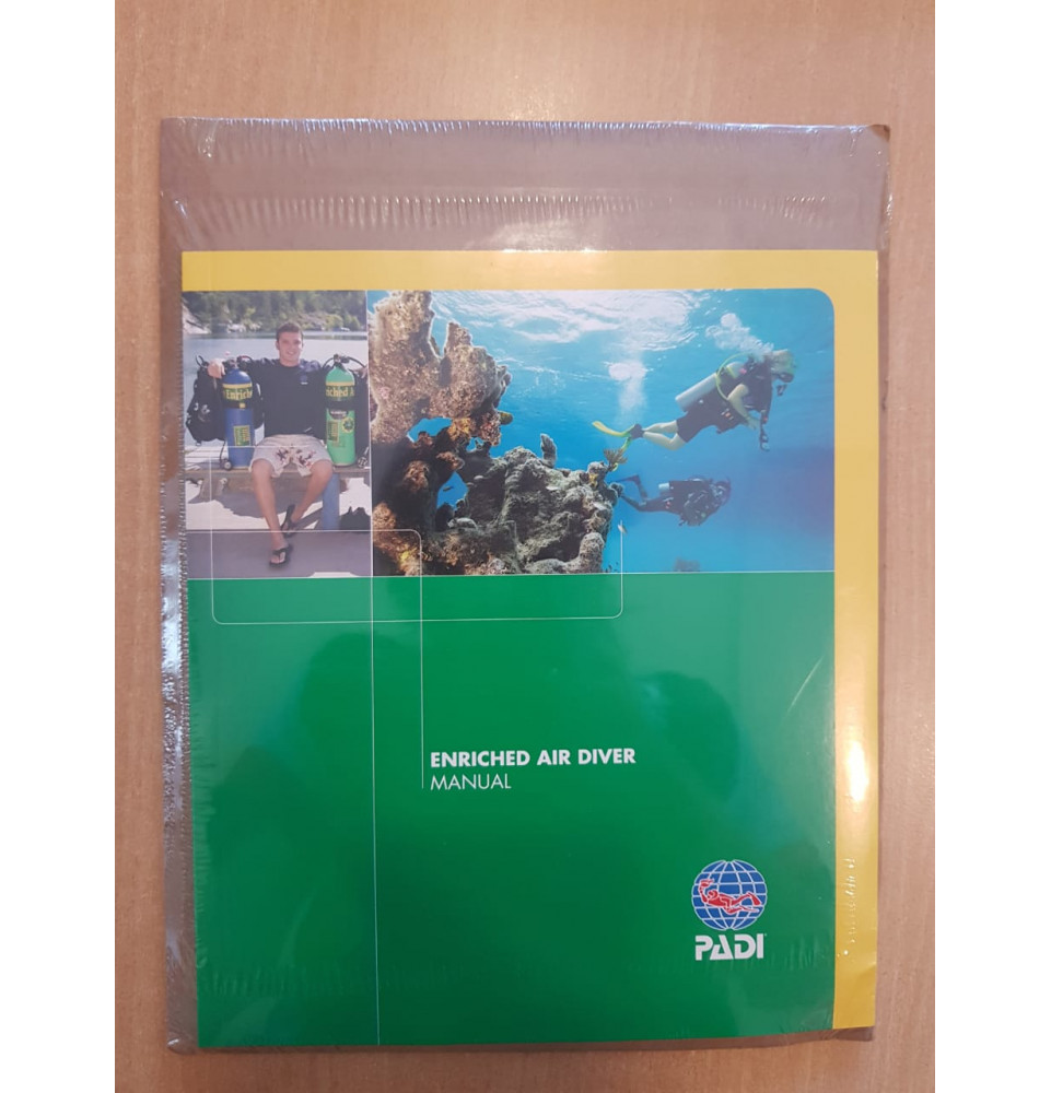 Enriched Air Diver PADI Manual Computer Use 70470 