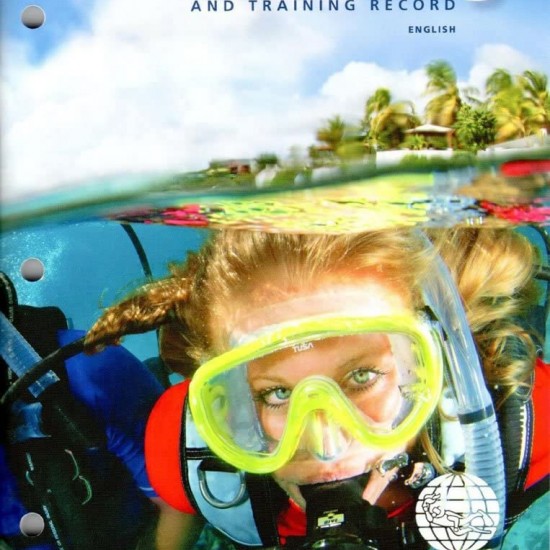 PADI LOG BOOK BLUE