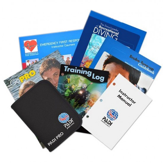 PADI DIVE MASTER CREWPACK WITHOUT BAG - ENGLISH