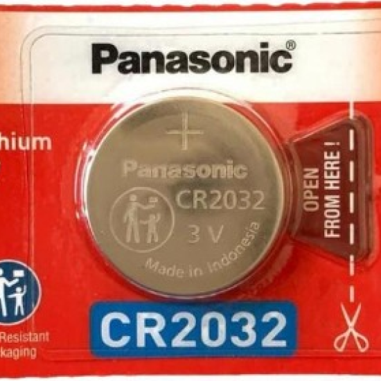 Battery Lithium Panasonic CR2032