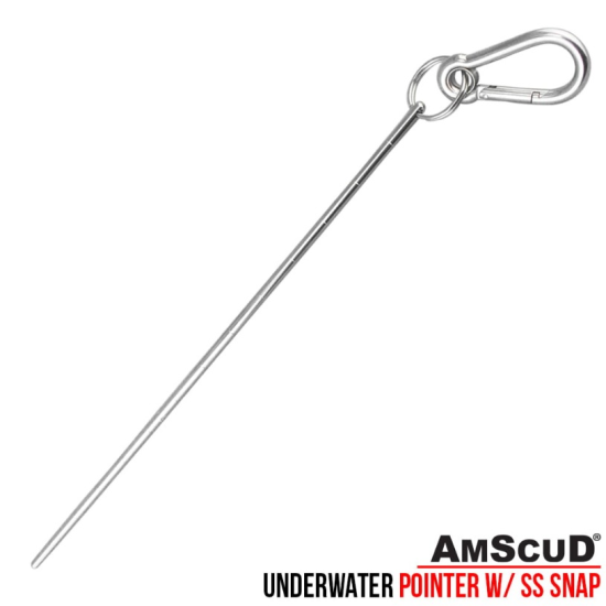 AMSCUD UNDERWATER POINTER WITH SS SNAP