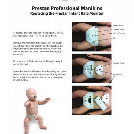 PRESTAN PROFESSIONAL INFANT CPR AED TRAINING MANIKIN (WITH CPR MONITOR) 99/3505