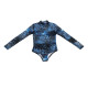 BAJU RENANG SESANGI / RASHGUARD SESANGI BLUE SHARK