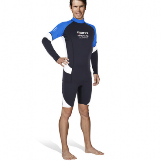 THERMO GUARD MARES LONG SLEEVE TRILASTIC BLUE