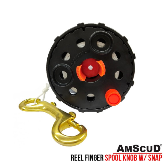 AmScuD Underwater Reel Finger Spool Knob w/ Snap 999969