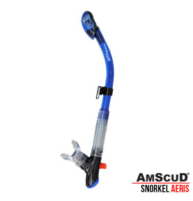 AmScuD Snorkel Aeris Hyper Dry Clear/BLUE 991130