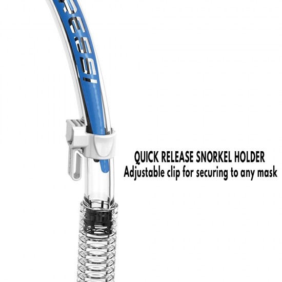 SNORKEL CRESSI ITACA - DRY SYSTEM