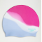 SWIM CAP SPEEDO MULTI COLOUR SILICONE CAP