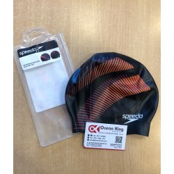 SWIM CAP SPEEDO REVERSIBLE MOULDED SILICONE CAP