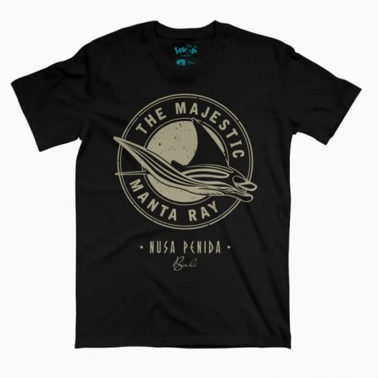 T-SHIRT MAJESTIC MANTA RAY