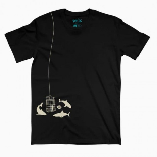 T-SHIRT SHARK CAGE / GULP 