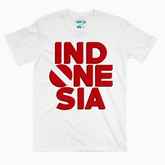 T-SHIRT INDONESIA WHITE