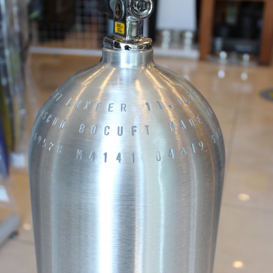AmScuD Tabung Selam/Scuba Tank/Scuba Cylinder Alluminium 80 Cuft / 11.1 liter
